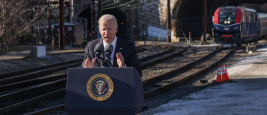 Le président Joe Biden dans la ville de Baltimore au Maryland, le 30 janvier 2023