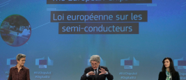 Conférence de presse sur la loi européenne sur les chips