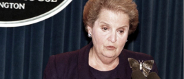 Madeleine Albright, Sommet sur le Moyen-Orient, Washington, 1998