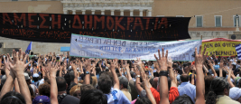 Manifestation en Grèce