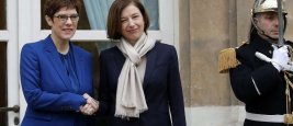 Kramp-Karrenbauer en France: deux ministres, un objectif