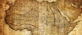 Carte ancienne de l'Afrique, éditeur: Homannianorum H, 1737 Nuremberg (Allemagne)