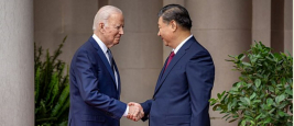 Rencontre entre le président des États-Unis Joe Biden et le président de la République populaire de Chine Xi Jinping, San Francisco, novembre 2023