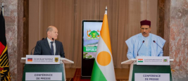 Working Visit of German Chancellor Olaf Scholz to Niger, May 23, 2022 