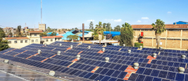 Solar power station, Ruiru, Kenya
