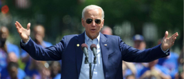  Former vice-president Joe Biden formally launches his 2020 presidential campaign