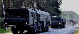 Russian "Iskander-M" missile systems arrived in Minsk, Belarus, June 2019 