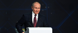 Vladimir Putin speach, Moskow 2021