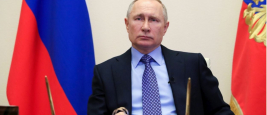 Vladimir Poutine, Moscou,11 mai 2020.