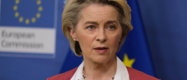 Ursula von der Leyen, présidente de la Commission Européenne, Bruxelles, 8 février 2022