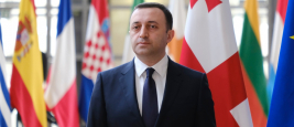 Irakli Garibashvili, Premier ministre de la Géorgie, Bruxelles, 17 mai 2022