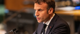 Emmanuel Macron, Président de la République française à la 77e Assemblée générale des Nations Unies, 20 septembre 2022 