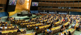 Le Secrétaire général des Nations Unies, Antonio Guterres, 58e séance plénière de l'Assemblée générale, New York, 6 février 2023