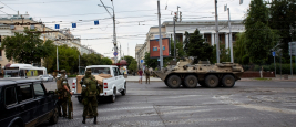 Rostov-Sur-Don, Russie - 24 juin 2023 : l'armée militaire privée