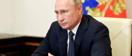 Le Président Vladimir Poutine, Moscou, 2022