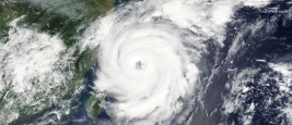 Typhoon Talim heads toward Taiwan and China