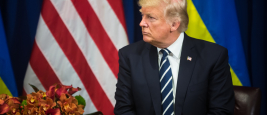 Donald Trump lors d'un sommet bilateral États-Unis-Ukraine
