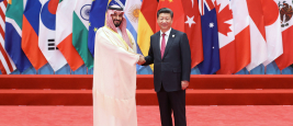 Xi Jinping accueille Mohammed bin Salman à la cérémonie d’ouverture du G20 à Hangzhou, Zhejiang, Chine – 5 septembre 2016