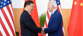 Le président américain Joe Biden et le président chinois Xi Jinping, rencontre en marge du sommet G20 à Nusa Dua, Indonésie - 14 novembre 2022