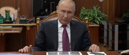 Le président russe Vladimir Poutine, Moscou, 24 août 2023