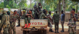 Miliciens de l'Unité pour la paix en Centrafrique (UPC), 2017.