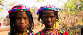 Jeunes femmes de la communauté peule Mbororo