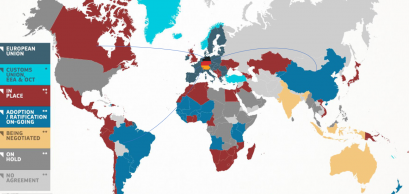 “Map of EU Trade Agreements”, European Commission, February 1st, 2023