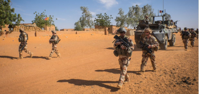 Ansongo, Mali. Soldats français de l'opération Barkhane