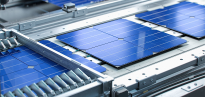 Solar photovoltaic manufacturing chain