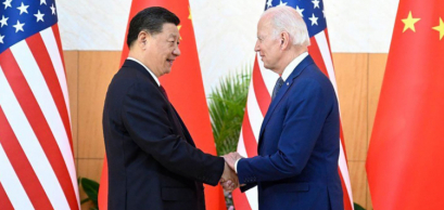 Le président américain Joe Biden et le président chinois Xi Jinping, rencontre en marge du sommet G20 à Nusa Dua, Indonésienne - 14 novembre 2022