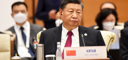 Chinese President Xi Jinping attends the Shanghai Cooperation Organisation (SCO), Samarkand, September 16, 2022.