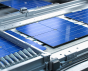 Chaine de fabrication de panneaux solaires