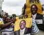 Des partisans de William Ruto célèbrent le verdict de la Cour suprême à Nakuru, au Kenya - 5 septembre 2022 