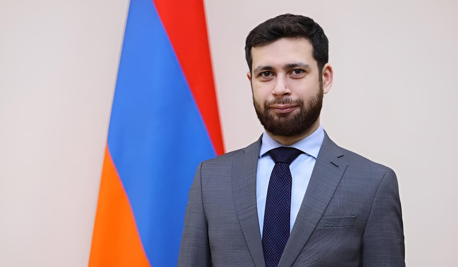 Vahan Kostanyan, Deputy Minister of Foreign Affairs of Armenia