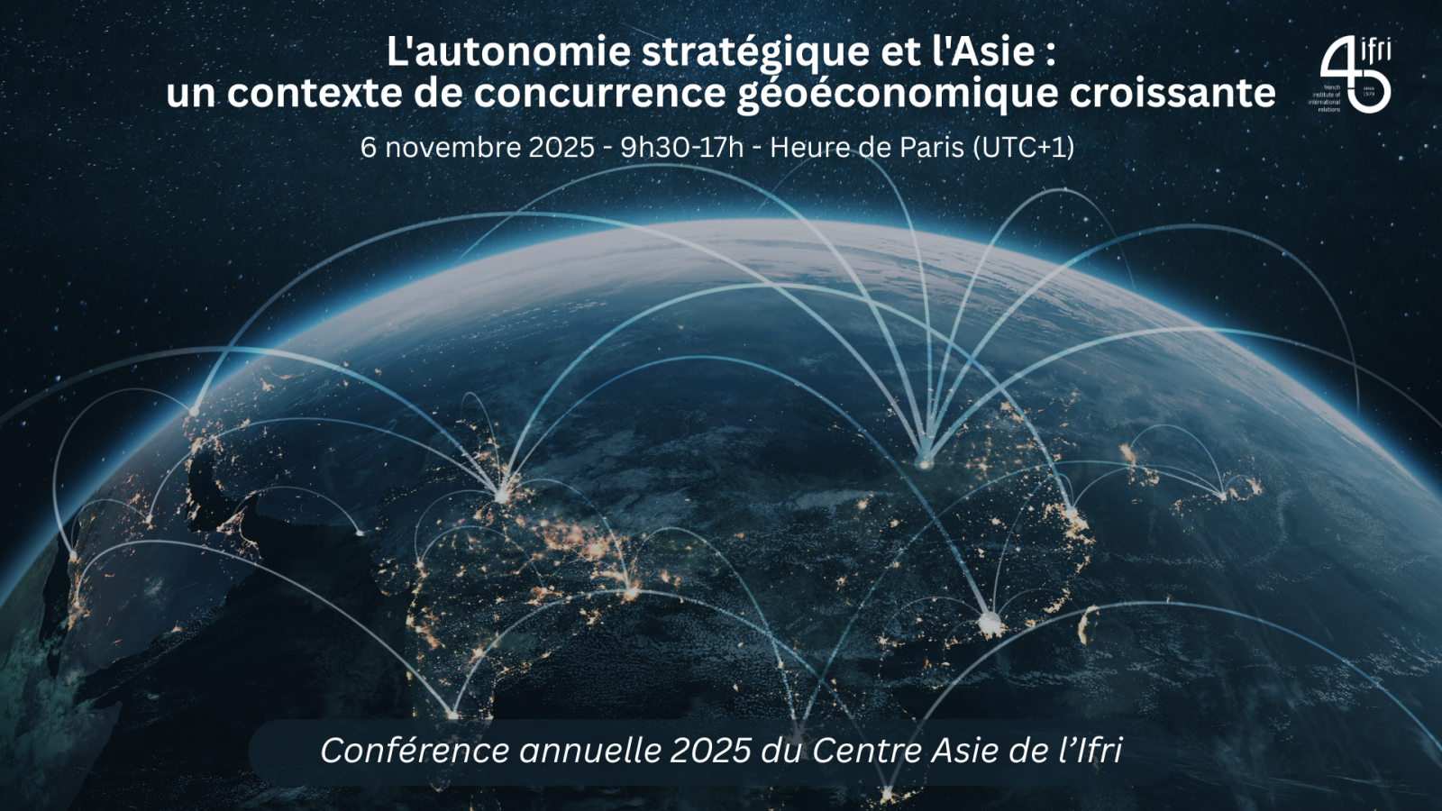 L'autonomie stratégique et l'Asie : un contexte de concurrence géoéconomique croissante
