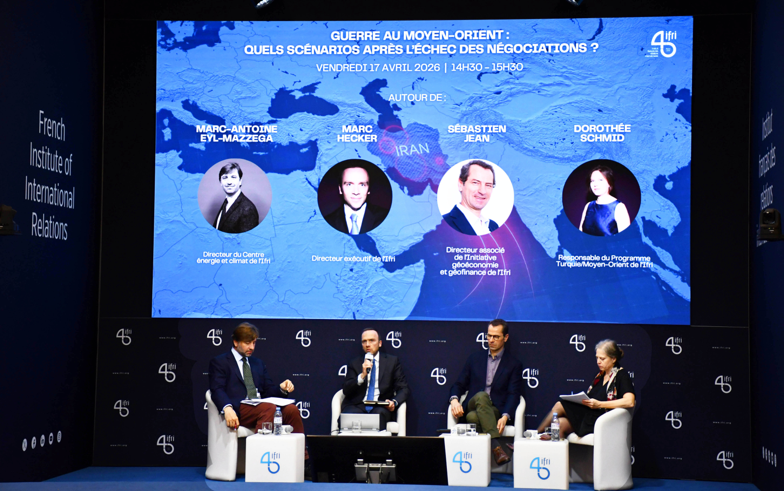Guerre au Moyen-Orient : quels scénarios après l’échec des négociations ? Ifri Marc Antoine Eyl Mazzega, Marc Hecker, Dorothée Schmidt, Sébastien Jean