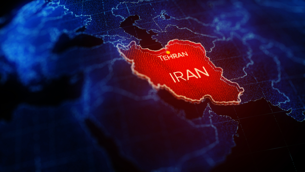 Carte de l'Iran