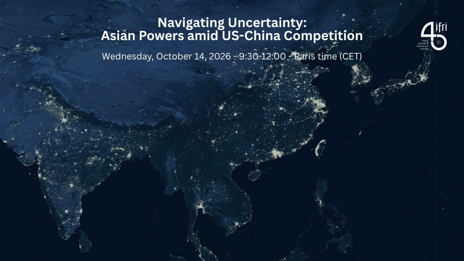 Asia conference - October 2026