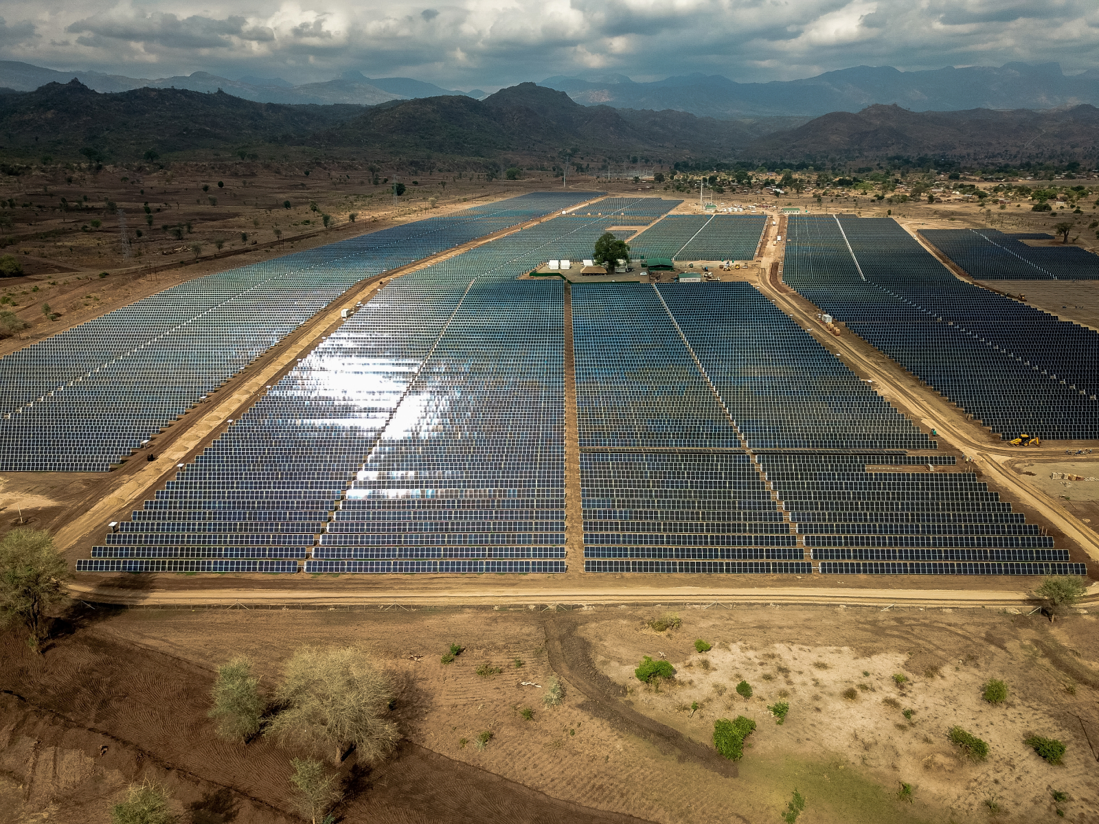 PV Panneaux solaires générant de l'électricité